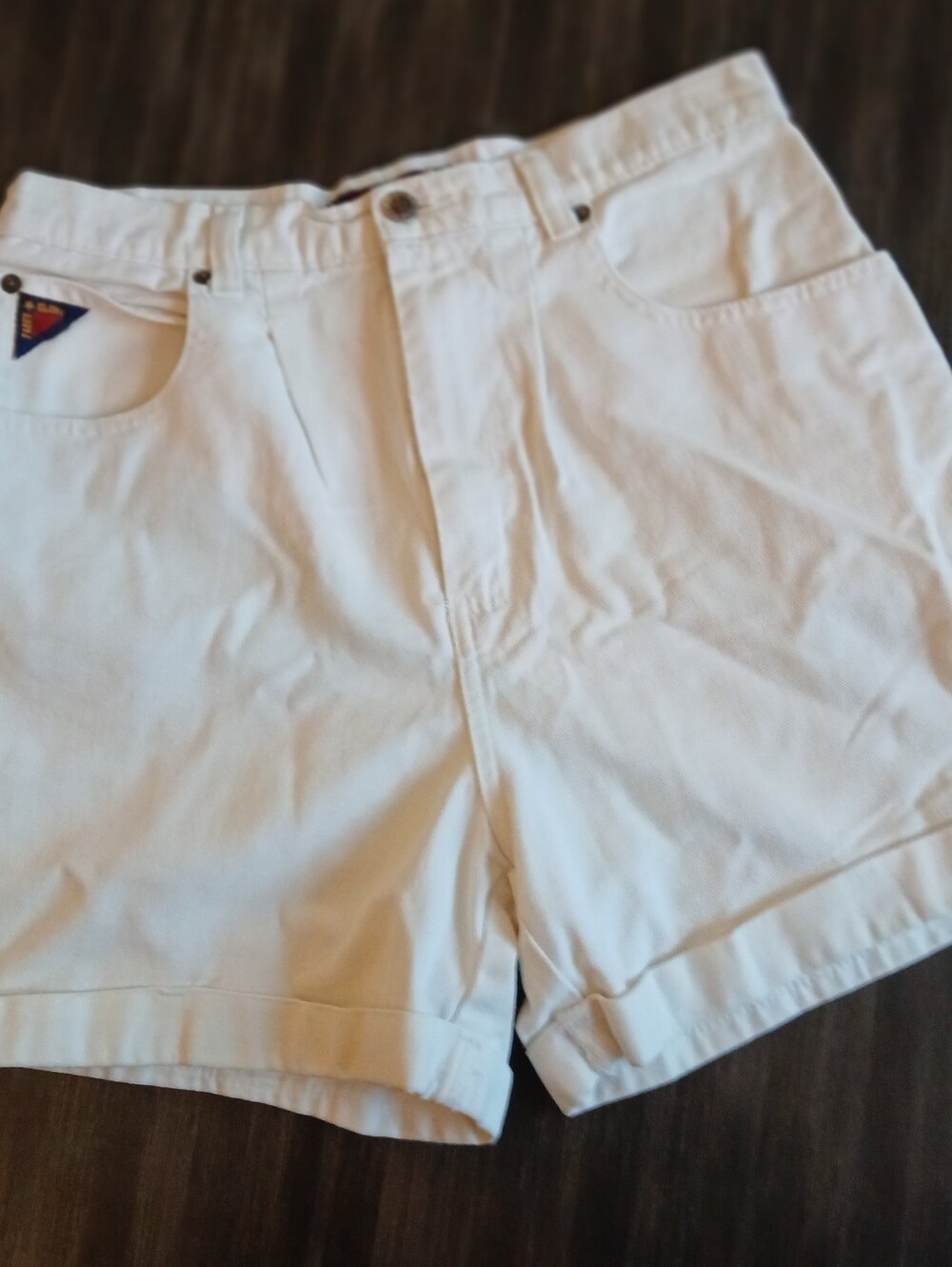 Vintage Faded Glory White Denim Shorts - Picture 4 of 6